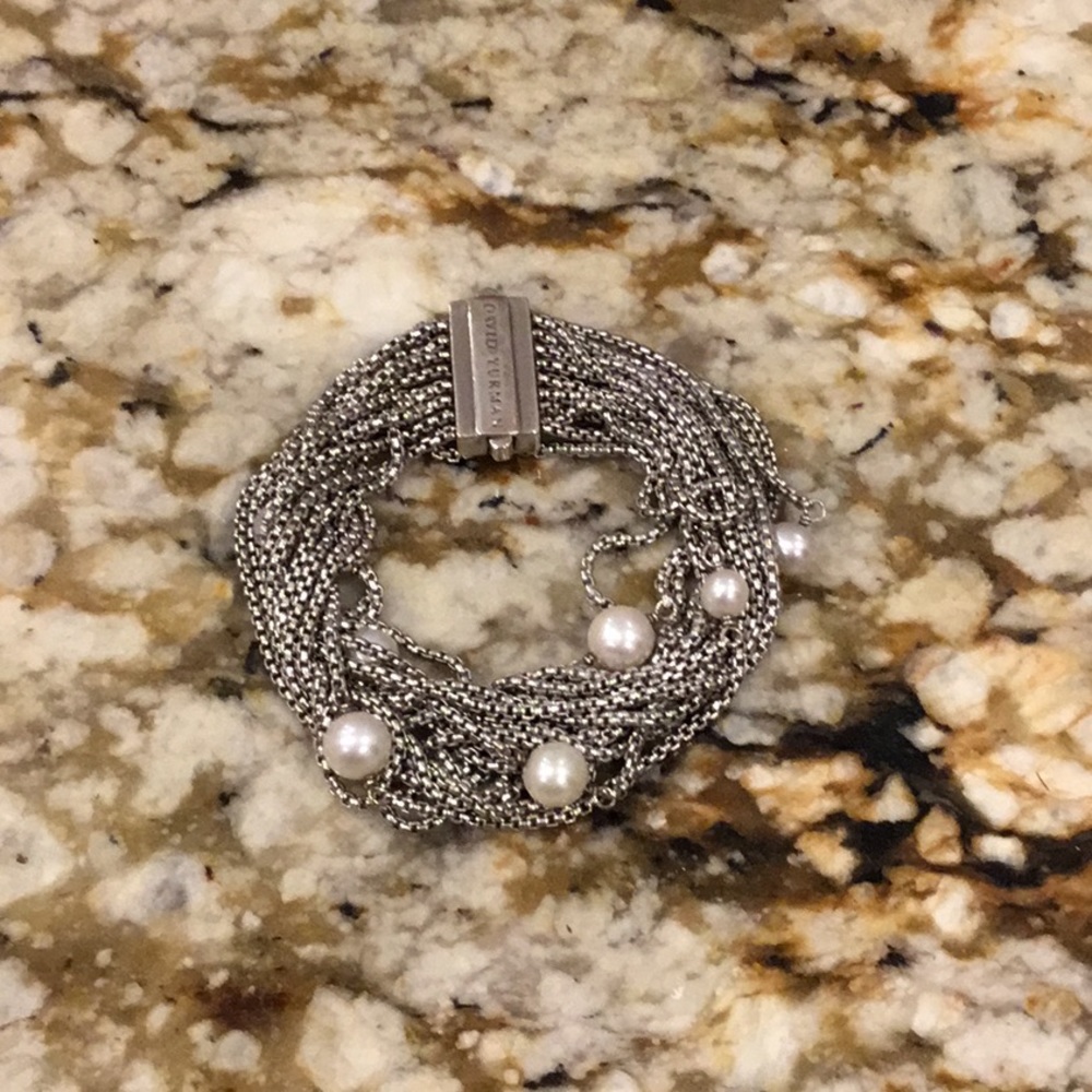 AUTHENTIC DAVID YURMAN MULTI STRAND  BRACELET